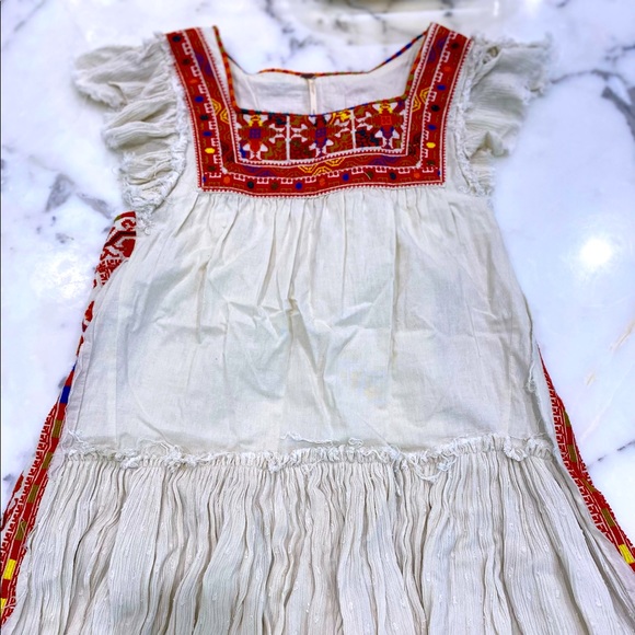 Free People embroidered dress